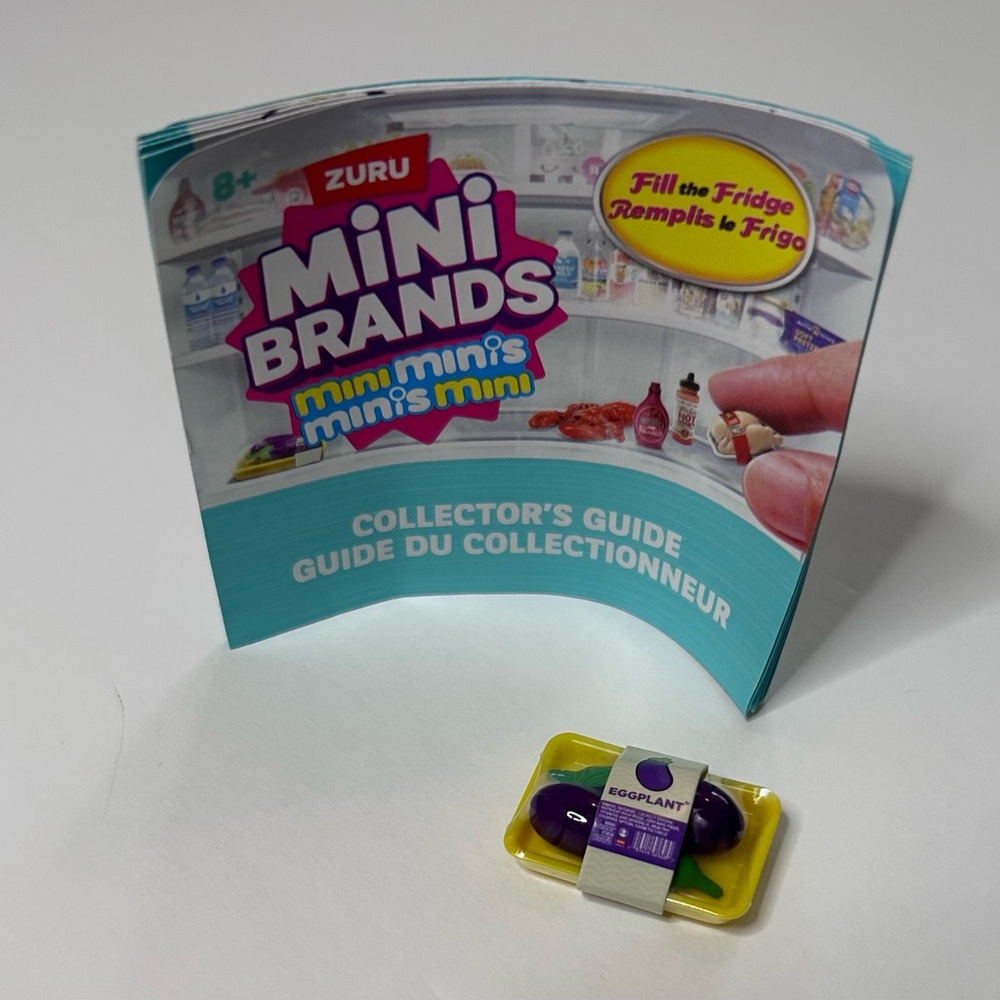 Zuru Mini Brands Fill the Fridge Eggplant Toy